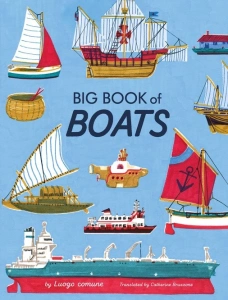 Cover of Big Book of Boats  by Luogo comune, translated by Catherine Bruzzone (b small publishing)